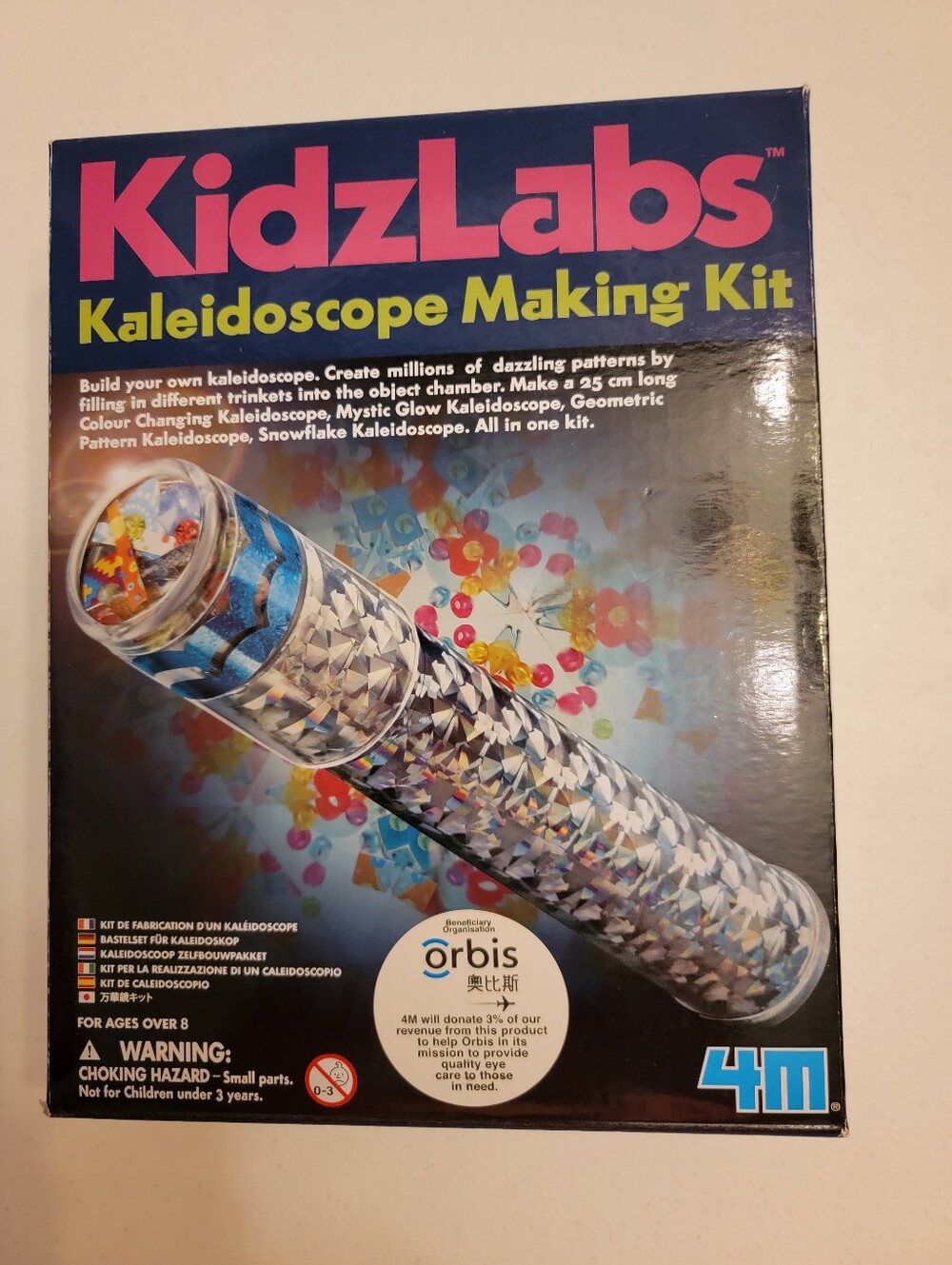 KidzLabs Kaleidoscope Making Kit